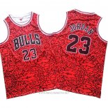 Camiseta Chicago Bulls Michael Jordan Mitchell & Ness NO 23 Rojo