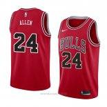 Camiseta Chicago Bulls Tony Allen NO 24 Icon 2018 Rojo