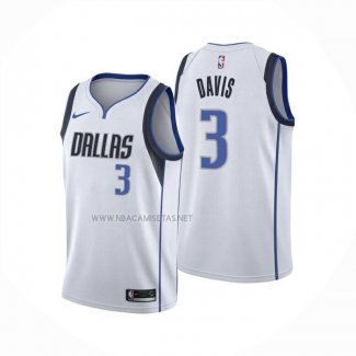 Camiseta Dallas Mavericks Anthony Davis NO 3 Association 2025-26 Blanco