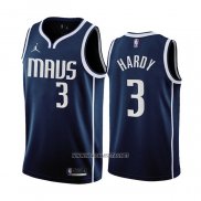 Camiseta Dallas Mavericks Jaden Hardy NO 3 Statement 2022-23 Azul