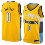 Camiseta Denver Nuggets Emmanuel Mudiay NO 0 Statement 2018 Amarillo
