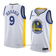 Camiseta Golden State Warriors Andre Iguodala NO 9 Association 2018 Blanco