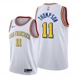 Camiseta Golden State Warriors Klay Thompson NO 11 Classic Edition Blanco