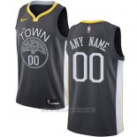 Camiseta Golden State Warriors Nike Personalizada 17-18 Negro