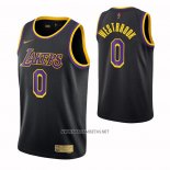 Camiseta Los Angeles Lakers Russell Westbrook NO 0 Statement 2021-22 Negro