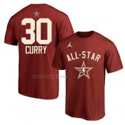 Camiseta Manga Corta All Star 2024 Stephen Curry Rojo