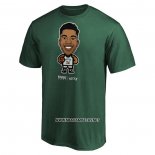 Camiseta Manga Corta Milwaukee Bucks Giannis Antetokounmpo Star Player Verde