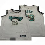 Camiseta Memphis Grizzlies Derrick Rose NO 23 Classic Blanco