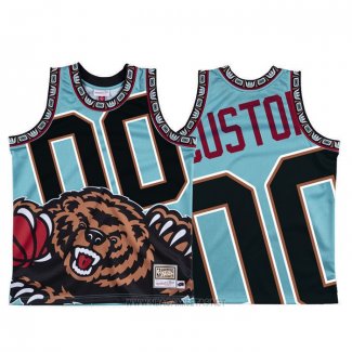 Camiseta Memphis Grizzlies Personalizada Mitchell & Ness Big Face Verde