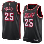 Camiseta Miami Heat Jordan Mickey NO 25 Classic 2018 Negro