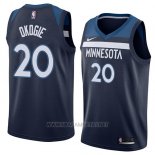 Camiseta Minnesota Timberwolves Josh Okogie NO 20 Icon 2018 Azul