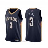 Camiseta New Orleans Pelicans Josh Hart NO 3 Icon Azul