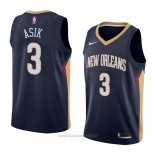 Camiseta New Orleans Pelicans Omer Asik NO 3 Icon 2018 Azul