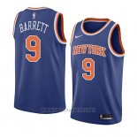 Camiseta New York Knicks R.j. Barrett NO 9 Icon 2019-20 Azul