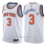 Camiseta New York Knicks Tim Hardaway Jr. NO 3 Association 2017-18 Blanco