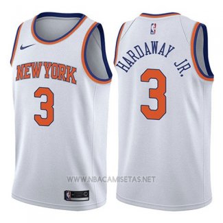 Camiseta New York Knicks Tim Hardaway Jr. NO 3 Icon 2017-18 Azul
