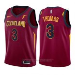 Camiseta Nino Cleveland Cavaliers Isaiah Thomas NO 3 Icon 2017-18 Rojo