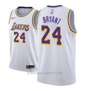 Camiseta Nino Los Angeles Lakers Kobe Bryant NO 24 Association 2018-19 Blanco