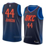 Camiseta Oklahoma City Thunder Dakari Johnson NO 44 Statement 2018 Azul