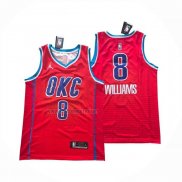 Camiseta Oklahoma City Thunder Jalen Williams NO 8 Statement 2024-25 Naranja