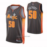 Camiseta Orlando Magic Cole Anthony NO 50 Ciudad 2021-22 Marron