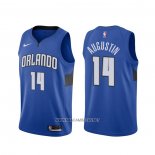 Camiseta Orlando Magic D.j. Augustin NO 14 Ciudad Edition Negro