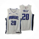 Camiseta Orlando Magic Markelle Fultz NO 20 Icon Autentico 2019-20 Blanco