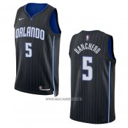 Camiseta Orlando Magic Paolo Banchero NO 5 Icon 2022-23 Negro