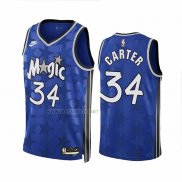 Camiseta Orlando Magic Wendell Carter NO 34 Classic 2023-24 Azul