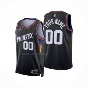 Camiseta Phoenix Suns Personalizada Statement 2025-26 Negro