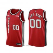 Camiseta Portland Trail Blazers Personalizada Classic Rojo