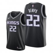 Camiseta Sacramento Kings Cody Demps NO 22 Statement Negro