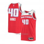 Camiseta Sacramento Kings Harrison Barnes NO 40 Ciudad 2019-20 Rojo