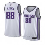 Camiseta Sacramento Kings Nemanja Bjelica NO 88 Association 2018 Blanco