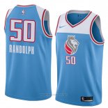 Camiseta Sacramento Kings Zach Randolph NO 50 Ciudad 2018 Azul
