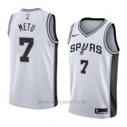 Camiseta San Antonio Spurs Chimezie Metu NO 7 Association 2018 Blanco