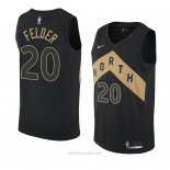 Camiseta Toronto Raptors Kay Felder NO 20 Ciudad 2018 Negro