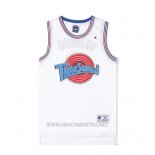 Camiseta Tune Squad Sylvester NO 9 Blanco