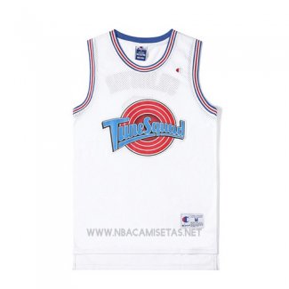 Camiseta Tune Squad Sylvester NO 9 Blanco