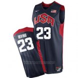 Camiseta USA 2012 Kyrie Irving NO 23 Negro