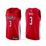 Camiseta Washington Wizards Bradley Beal NO 3 Earned Rojo