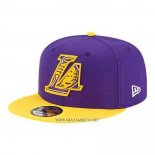 Gorra Los Angeles Lakers 9FIFTY Snapback Amarillo Violeta