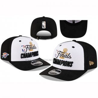 Gorra Oklahoma City Thunder Adjustable 2025 NBA Finals Champions 9FIFTY Blanco