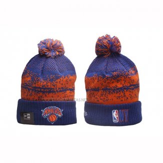 Gorro Beanie New York Knicks Azul Naranja