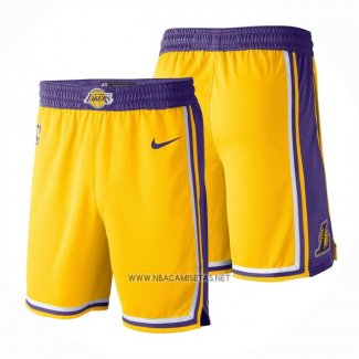 Pantalone Los Angeles Lakers Icon 2020-21 Amarillo