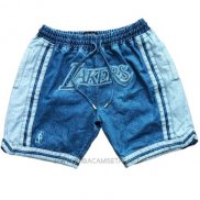 Pantalone Los Angeles Lakers Just Don Azul