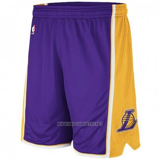 Pantalone Los Angeles Lakers Mitchell & Ness 2009-10 Violeta