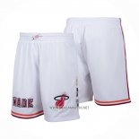 Pantalone Miami Heat Mitchell & Ness Blanco