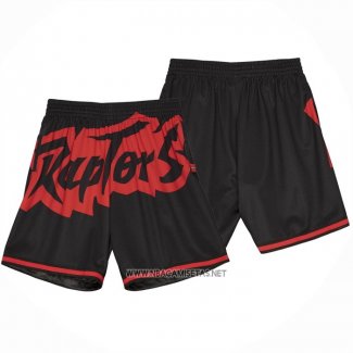 Pantalone Toronto Raptors Big Face Negro