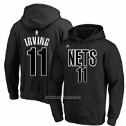 Sudaderas con Capucha Brooklyn Nets Kyrie Irving Statement 2022-23 Negro